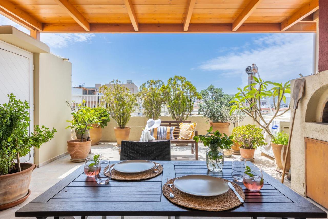 Doma Rooftop Apartment Ираклио Екстериор снимка